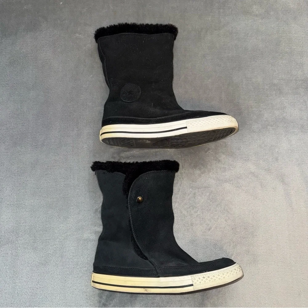 Converse Chuck Taylor All Star Beverly Suede Boots with Faux Fur Women’s Size 6